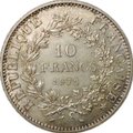 Монета 10 франков 1972 Франция