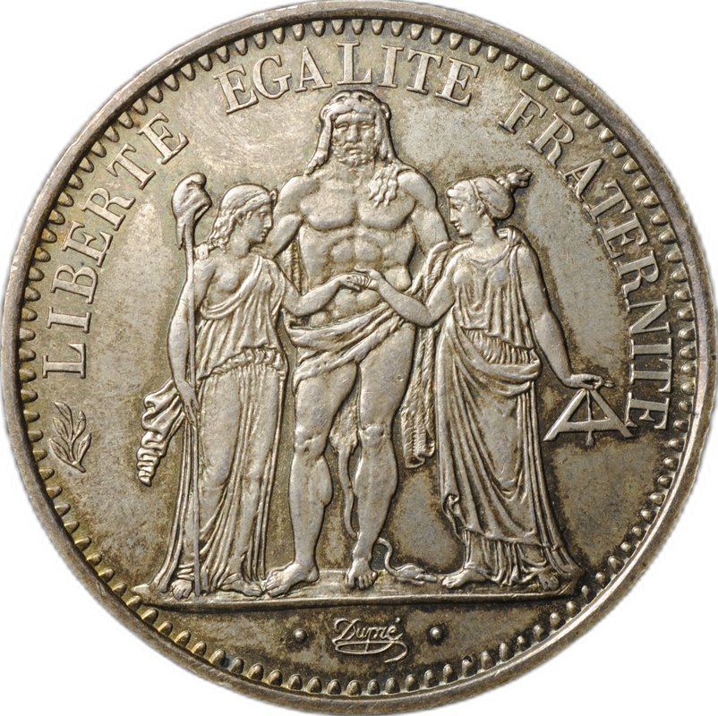 Монета 10 франков 1969 Франция