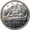 Монета 1 доллар 1966 Канада