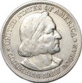Монета 50 центов 1893 (1/2 доллара) Всемирная Колумбова выставка Колумб США