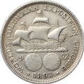 Монета 50 центов 1893 (1/2 доллара) Всемирная Колумбова выставка Колумб США