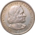 Монета 50 центов 1893 (1/2 доллара) Всемирная Колумбова выставка Колумб США