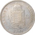 Монета 1 форинт 1879 Венгрия