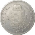 Монета 1 форинт 1879 Венгрия