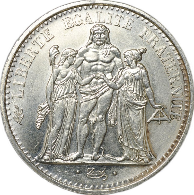 Монета 10 франков 1965 Франция