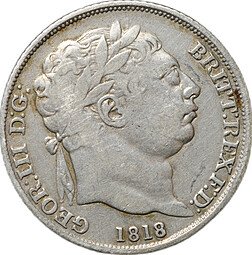 фото для Монета 6 пенсов 1818 Великобритания Аверс