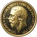 Монета 5 фунтов (соверенов) 1911 PROOF Великобритания