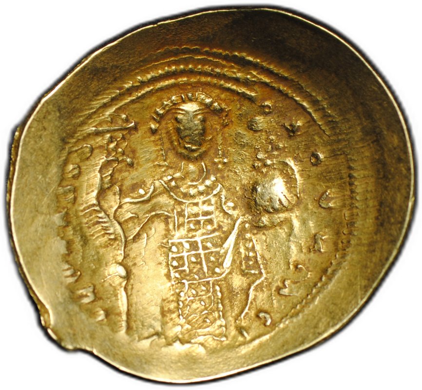 Монета Гистаменон номисма 1059-1067 Константин X Дука Византия