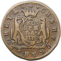Монета 1 копейка 1778 КМ Сибирская