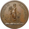 Медаль За труды по садоводству Международная выставка 1869 Российское общество Семенов 54 мм бронза