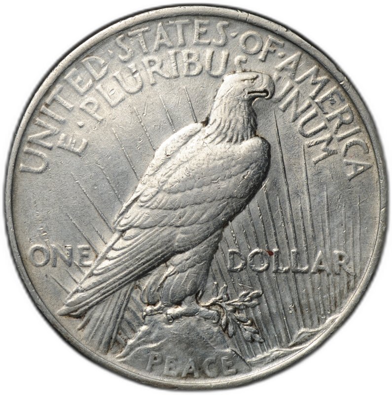 Монета 1 доллар 1924 Филадельфия США