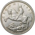 Монета 1 крона 1935 25 лет правлению Короля Георга V Великобритания