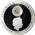 Монета 1 доллар 2012 Рождество Австралия