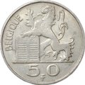 Монета 50 франков 1949 BELGIQUE Бельгия