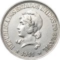 Монета 1000 реалов (рейс) 1911 Бразилия