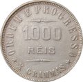 Монета 1000 реалов (рейс) 1911 Бразилия