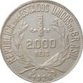 Монета 2000 реалов (рейс) 1926 Бразилия
