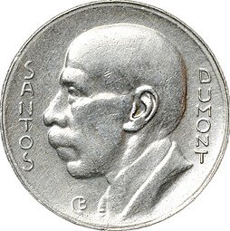 фото для Монета 5000 реалов (рейс) 1936 Бразилия Аверс