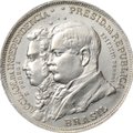 Монета 2000 реалов (рейс) 1922 100 лет независимости Бразилии 500 проба Бразилия