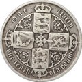 Монета 2 шиллинга (флорин) 1887 Старый портрет Великобритания