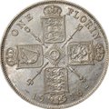 Монета 2 шиллинга (флорин) 1916 Великобритания