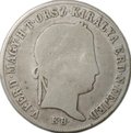 Монета 20 крейцеров 1848 SZ MÁRIA Венгрия