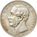 Монета 1 союзный талер 1866 Ганновер
