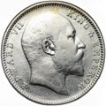 Монета 1 рупия 1907 Индия Британская