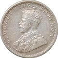 Монета 2 анны 1913 Бомбей Индия Британская