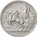 Монета 2 лиры 1916 Италия