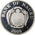 Монета 10 долларов 2006 Собор Святого Иакова в Сантьяго-де-Компостела Науру
