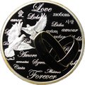 Монета 2 доллара 2013 Любовь навсегда Ниуэ