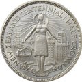 Монета 1/2 кроны 1940 100 лет Новой Зеландии Новая Зеландия