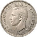 Монета 2 шиллинга (флорин) 1942 Новая Зеландия