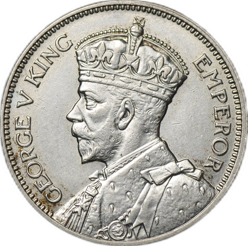 Монета 1 шиллинг 1934 Новая Зеландия