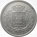 Монета 500 реалов 1866 Португалия