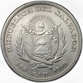 Монета 1 песо 1909 Сальвадор