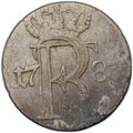Монета 1/24 талера 1783 A - Берлин. звезды Пруссия Германия