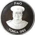 Монета 2 паанга 1980 ФАО - Управление морскими ресурсами Тонга