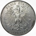 Монета 1 талер 1859 Фридрих Шиллер 100 лет со дня рождения Франкфурт