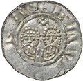 Монета Денарий 1068-1077 Экберт II Эмнигем Фрисландия Нидерланды