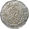 Монета Денарий 1068-1077 Экберт II Леуварден Фрисландия Нидерланды