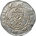 Монета Денарий 1068-1077 Экберт II Леуварден Фрисландия Нидерланды