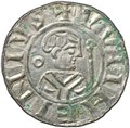 Монета Денарий 1054-1076 Гронинген Епископ Вильгельм и Генрих III-IV кольцо слева Утрехт Нидерланды