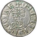 Монета Денарий 1054-1076 Гронинген Епископ Вильгельм и Генрих III-IV кольцо слева Утрехт Нидерланды