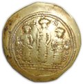 Монета Гистаменон номисма 1068-1071 Роман IV Диоген Византия