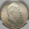 Монета 5 марок 1911 Луитпольд Баварский 90 лет  Бавария Германия слаб CPRC MS 63