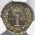 Монета 1 пенни 1896 Maundy PL Великобритания слаб CPRC MS 64