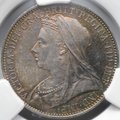 Монета 4 пенса 1896 Maundy PL Великобритания слаб CPRC MS 64