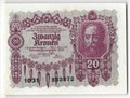 Банкнота 20 крон 1922 Австрия